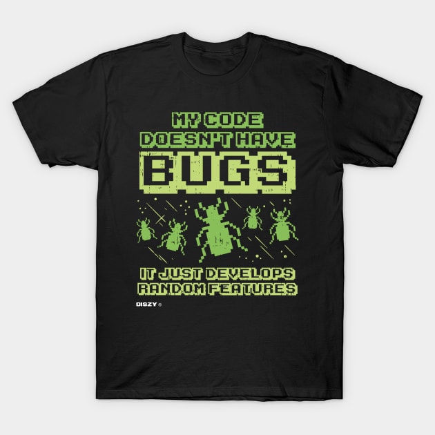 Software Engineer Bugfree Developer Design & Gift T-Shirt by Schimmi